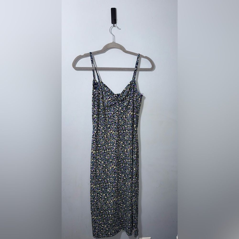 A. Byer Vintage Y2K Mini floral Midi Dress Size Small EUC feminine dainty boho